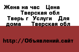 Жена на час › Цена ­ 1 000 - Тверская обл., Тверь г. Услуги » Для дома   . Тверская обл.